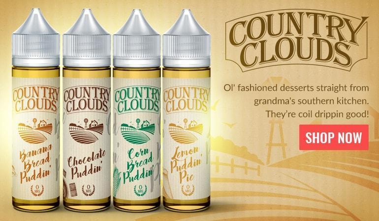 VapoRider Staff Picks of the Week - Country Clouds & New Nicotine Salt Series E-Juice
