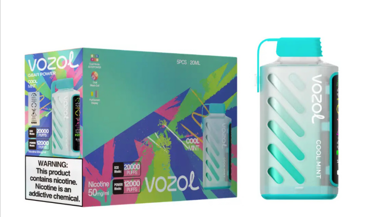 A long-lasting, high-performance disposable vape：VOZOL Gear Power 2000 –  VapoRider