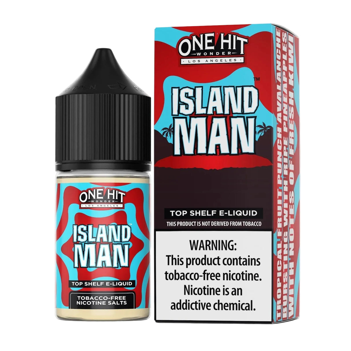 Island Man by One Hit Wonder TFN Salt 30mL with Packaging