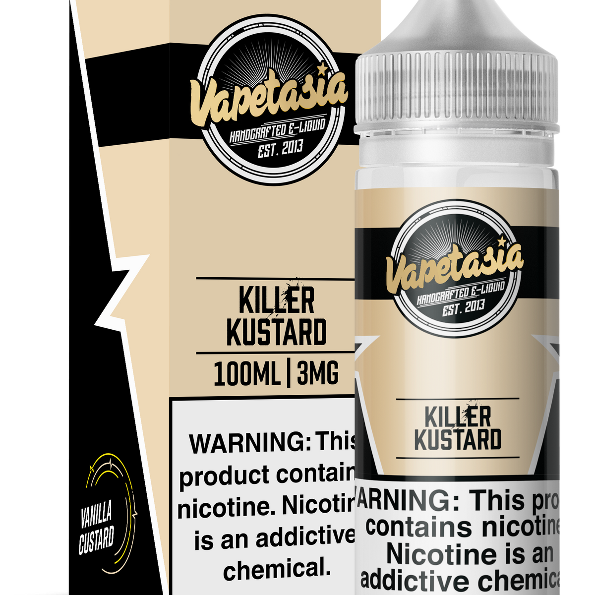 killer kustard vape juice Original Killer Kustard by Vapetasia – Premium Vanilla Custard E-Liquid – VapoRider