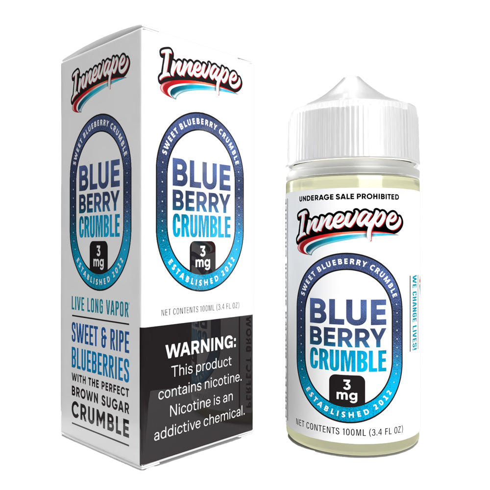 Innevape - Blueberry Crumble - 100ML E-Liquid