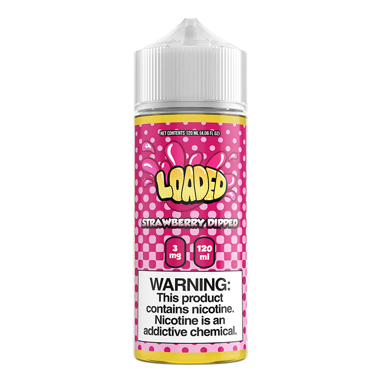 Strawberry Dipped By LOADED Series 120mL Bottle