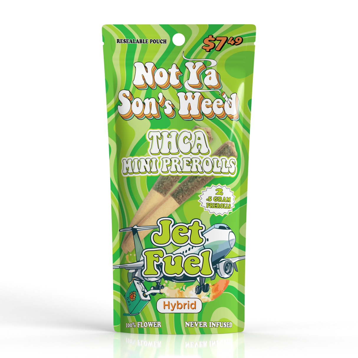 Not Ya Son's Weed 0.5g THCA Mini Pre Rolls - 2 Count
