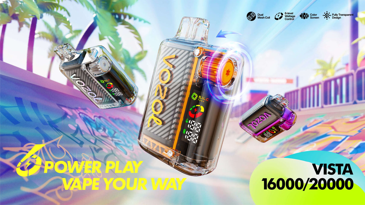 VOZOL Vista 16K Puffs Disposable Device - 16000 Puffs