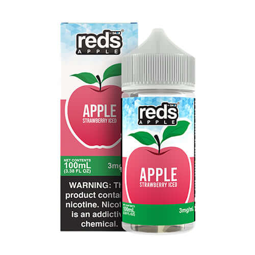 Strawberry Ice by 7Daze Reds 100mL