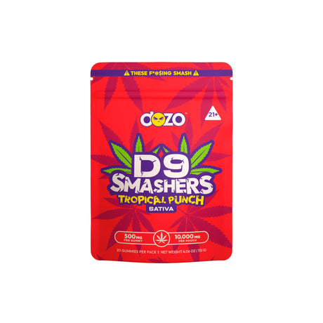 DOZO D9 Smashers Gummies 10,000MG - 20 Count