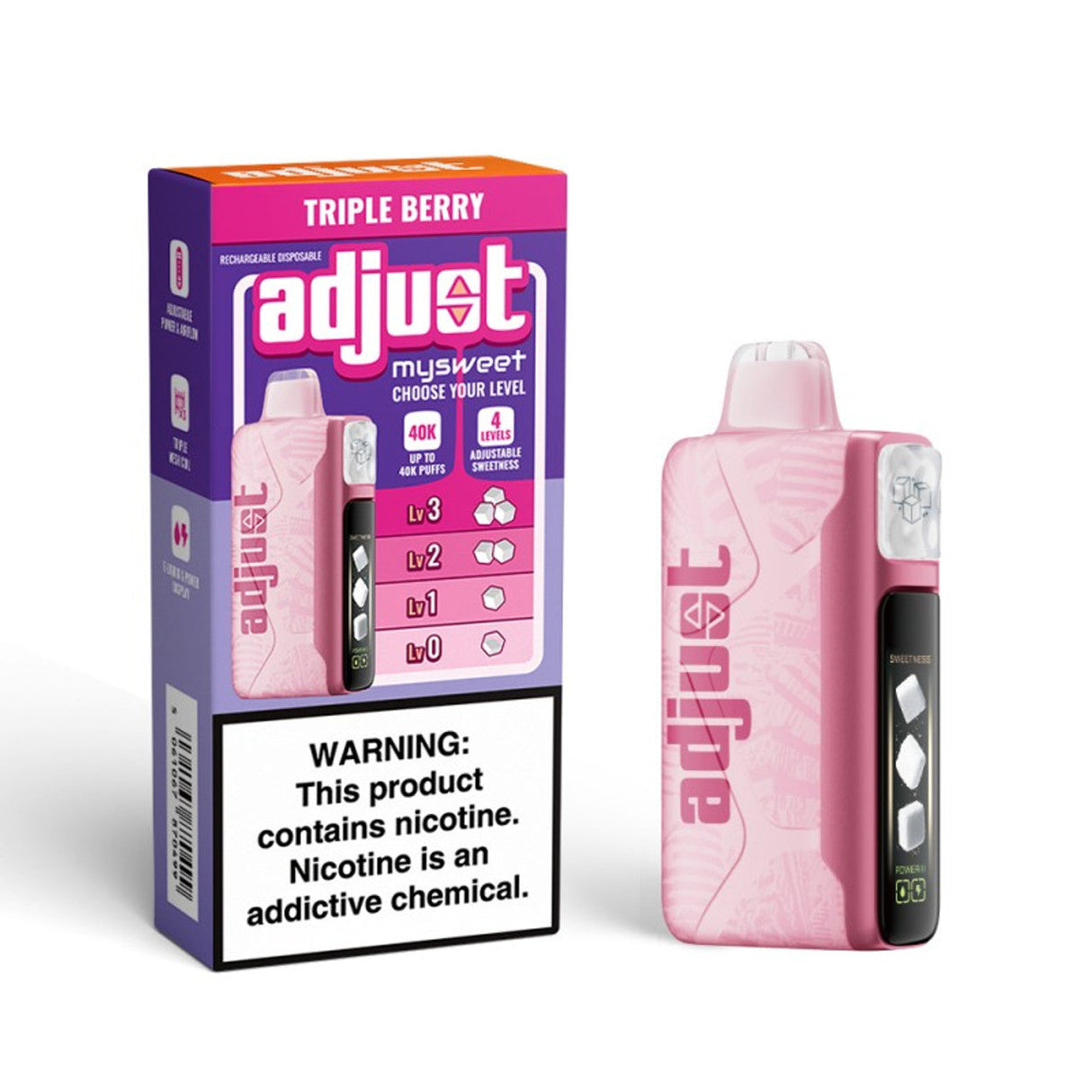 adjust mysweet 40K Disposable Device - 40000 Puffs