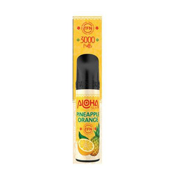 Aloha Sun Disposable | 3000 Puffs | 8mL Pineapple Orange Packaging