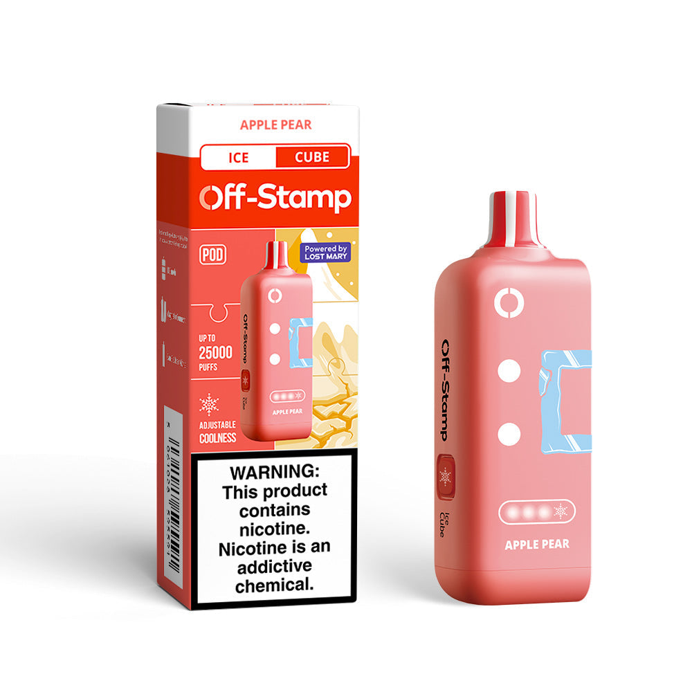 Off-Stamp X-CUBE Ice Cube 25K Disposable POD Powered By LOST MARY – 25000 Puffs