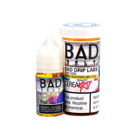 BAD SALT Cereal Trip 30ML – Fruity Cereal & Donut Milk Nicotine Salt E-Liquid