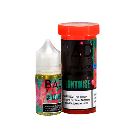 BAD SALT Pennywise 30ML – Strawberry Watermelon Bubblegum Nic Salt E-Liquid
