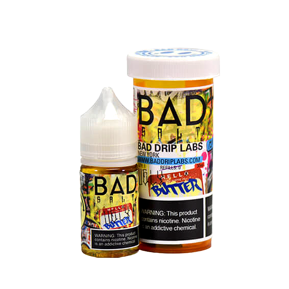 BAD SALT Ugly Butter 30ML – Fried Dough & Caramelized Banana Nicotine Salt E-Liquid
