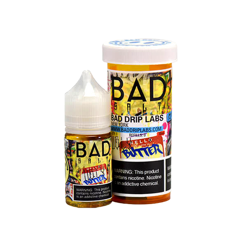 BAD SALT Ugly Butter 30ML – Fried Dough & Caramelized Banana Nicotine Salt E-Liquid
