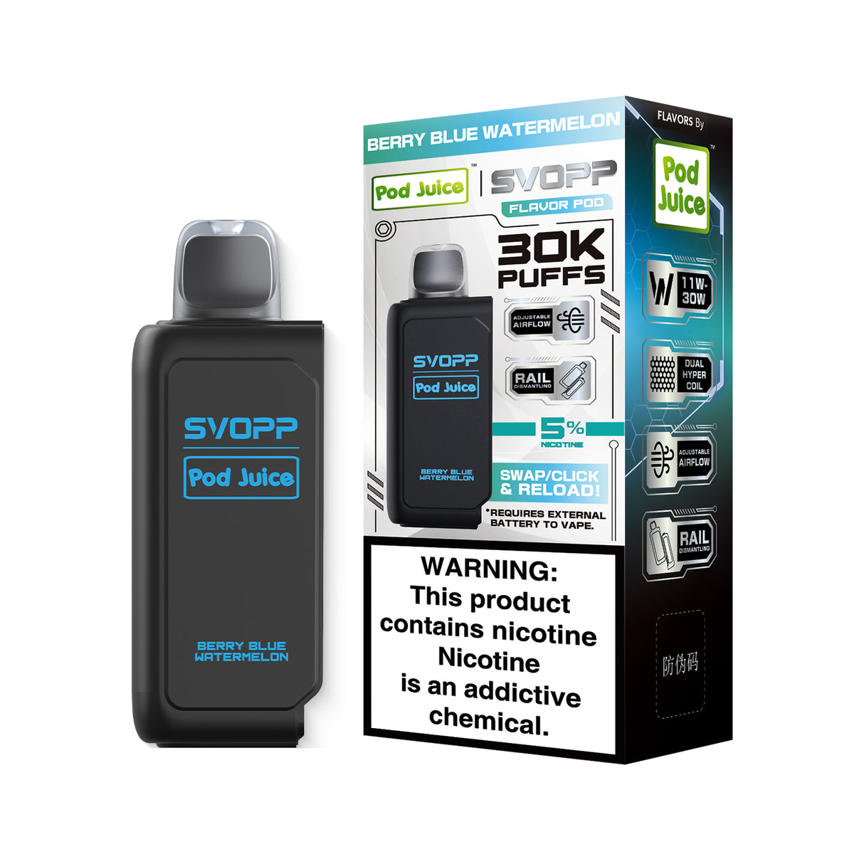 OXBAR x Pod Juice SVOPP 30K Disposable POD – 30,000 Puffs