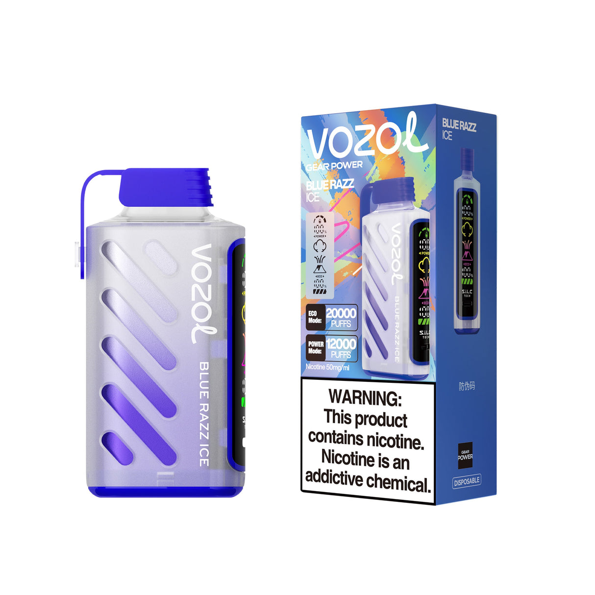 VOZOL Gear Power 20K Puffs Disposable Device - 20000 Puffs