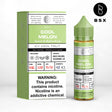 BSX Vapor BSX Series Cool Melon E-Liquid featuring melon, cantaloupe, cucumber, and menthol in a 60mL bottle.