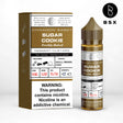 BSX Vapor BSX Series Sugar Cookie E-Liquid featuring buttery cookie dough, brown sugar caramel, cinnamon, and nutmeg in a 60mL bottle.