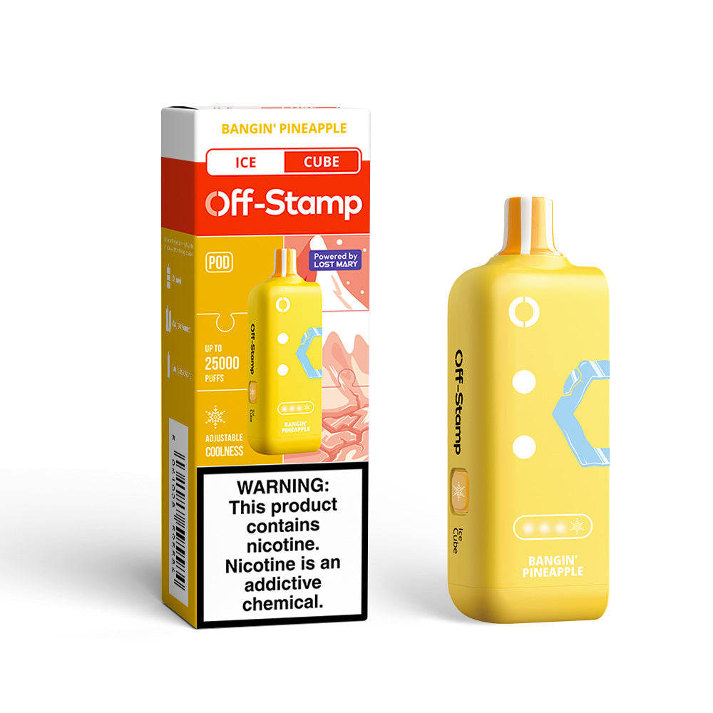 Off-Stamp X-CUBE Ice Cube 25K Disposable POD Powered By LOST MARY – 25000 Puffs