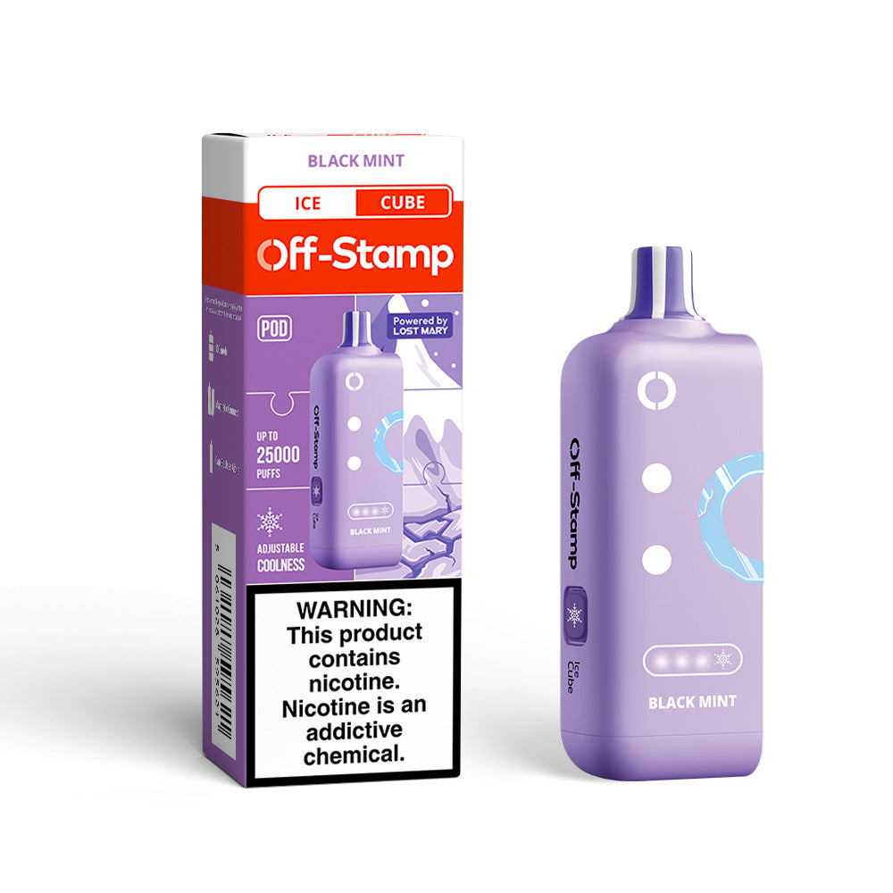 Off-Stamp X-CUBE Ice Cube 25K Disposable POD Powered By LOST MARY – 25000 Puffs