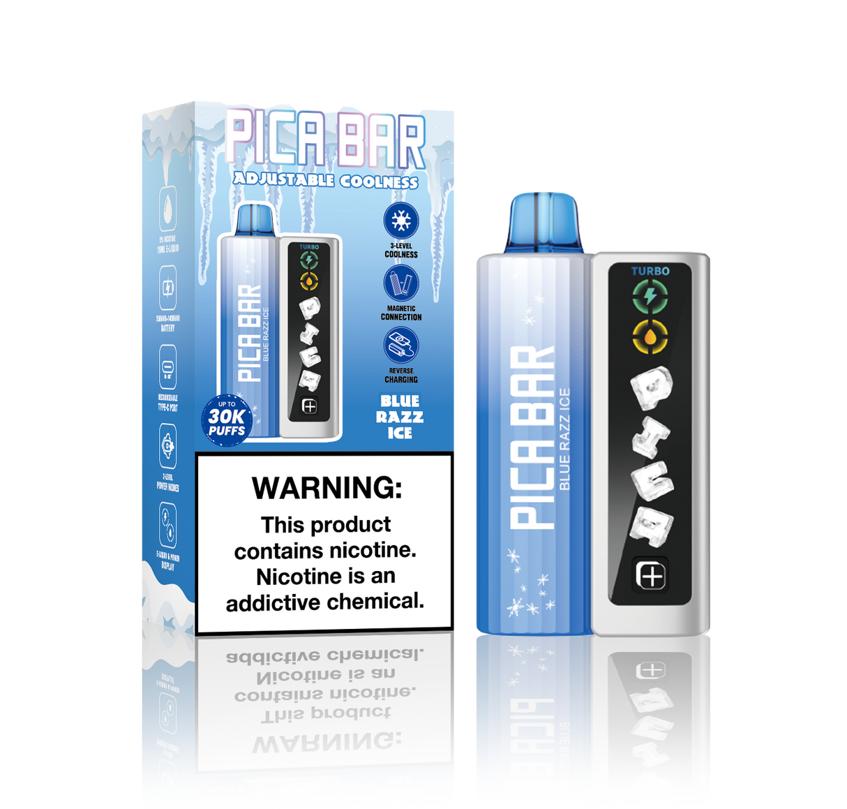 Assembled in USA | PICA BAR "TUNING" 30K Disposable KIT - 30,000 Puffs