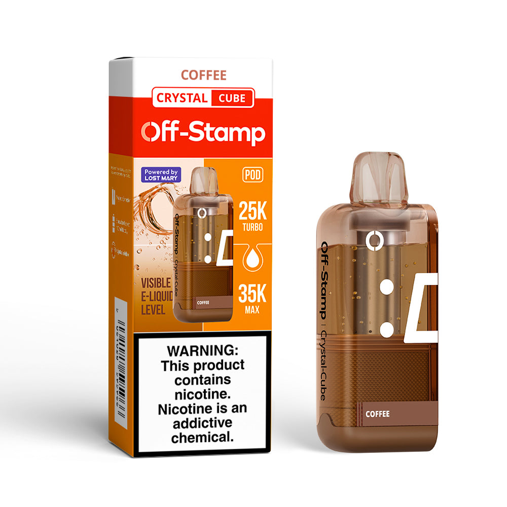 Off-Stamp X-CUBE Crystal Cube 35K Disposable POD Powered By LOST MARY – 35000 Puffs