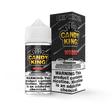 Candy King Worms 100mL e-liquid bottle featuring a sweet-and-sour gummy candy flavor profile with fruity citrus notes.