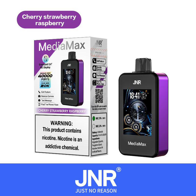 JNR "Media Max" 40K Disposable Device - 40000 Puffs
