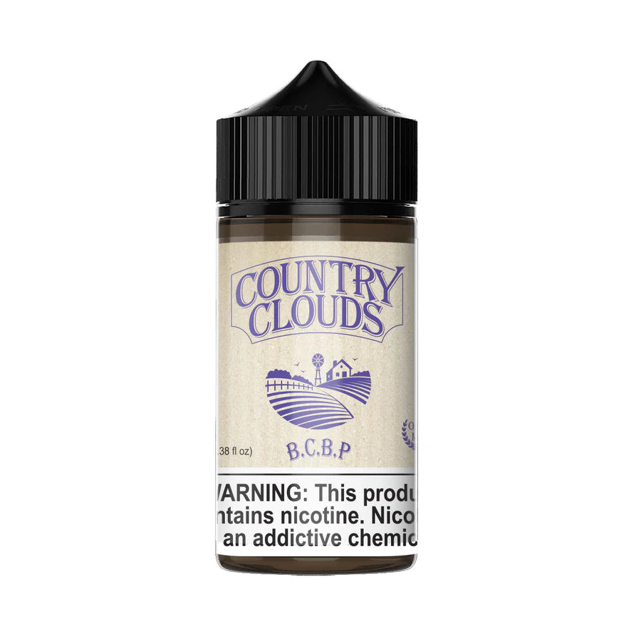 Country Clouds - Blueberry Corn Bread Puddin - 100ML E-Liquid