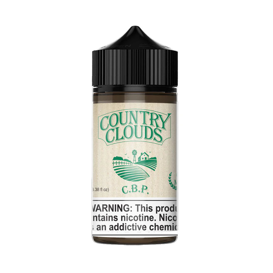 cornbread dessert e-juice 100ml country clouds maple vanilla flavor bottle
