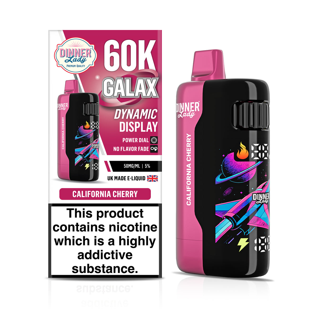 Dinner Lady GALAX 60K Disposable Device - 60,000 Puffs