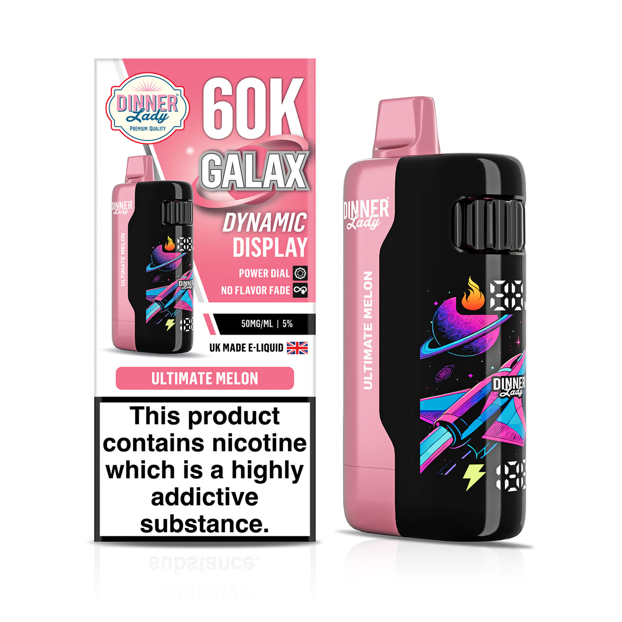 Dinner Lady GALAX 60K Disposable Device - 60,000 Puffs