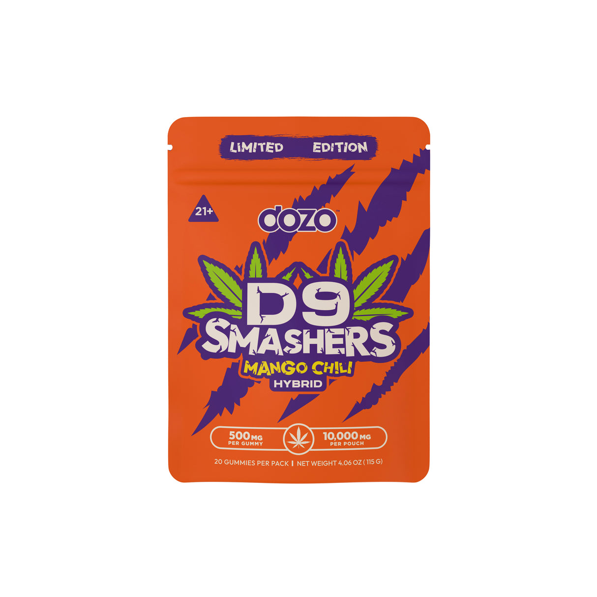 DOZO D9 Smashers Gummies 10,000MG - 20 Count