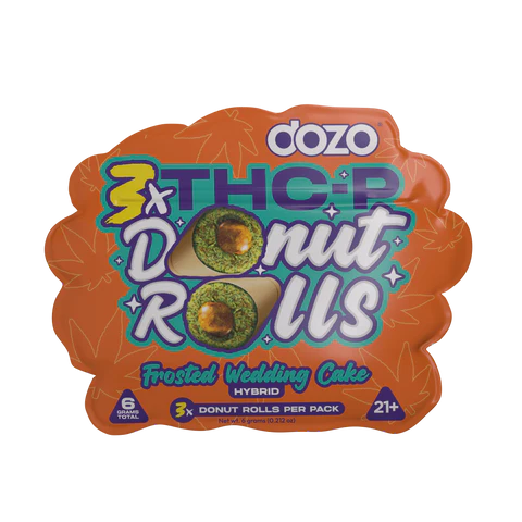 DOZO THC-P Donut Rolls 6g Pre Rolls - 3 Count