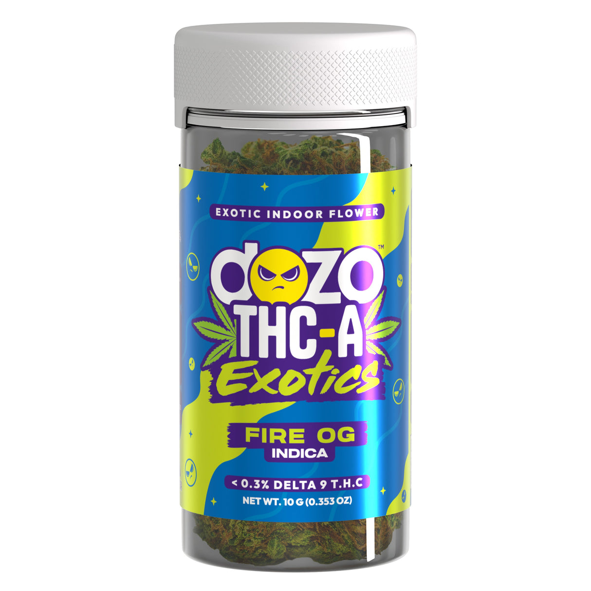 DOZO THC-A Exotics Exotic Indoor Flower 10G