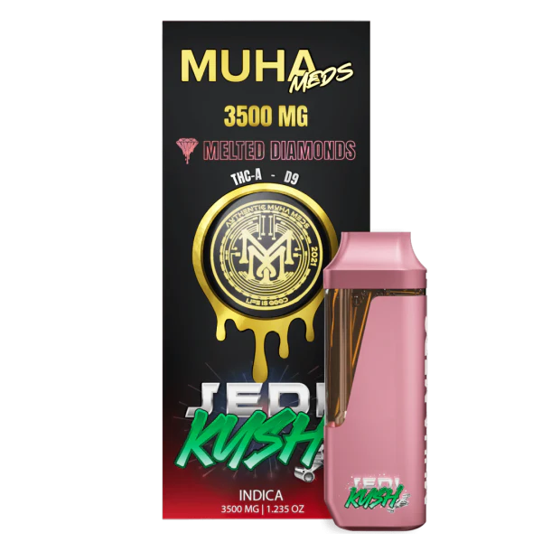 MUHA MEDS Melted Diamonds THC-A D9 3.5g Disposable