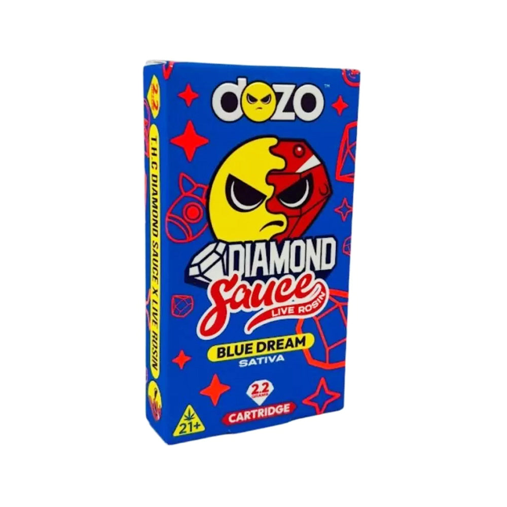 Dozo Diamond Sauce Live Rosin - 2.2g Cartridge