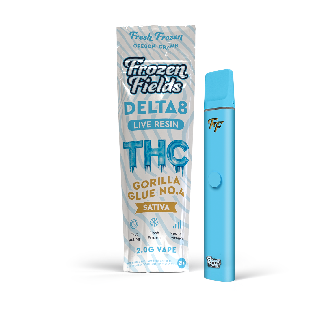 Frozen Fields DELTA-8 THC Live Resin - 2g Disposable