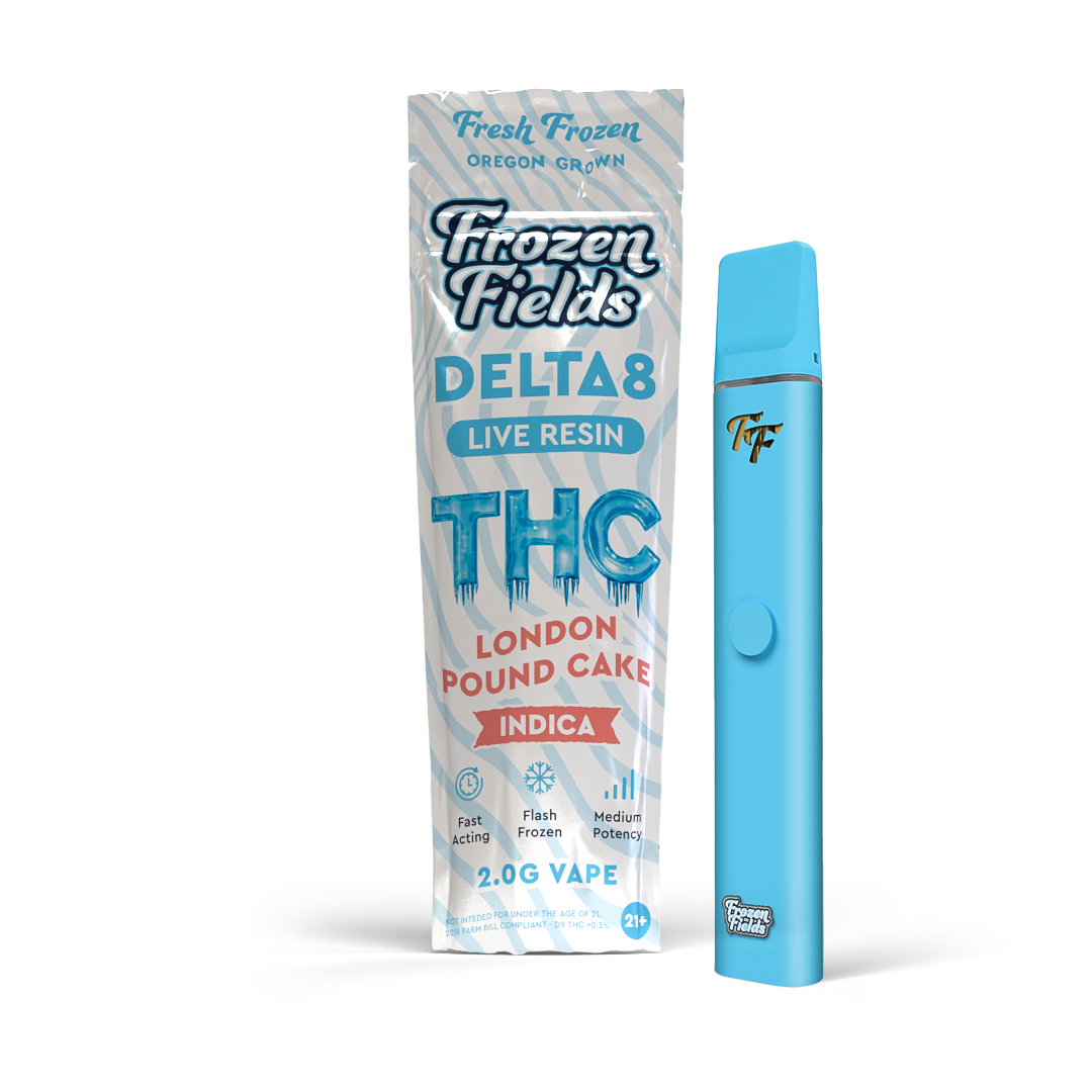 Frozen Fields DELTA-8 THC Live Resin - 2g Disposable