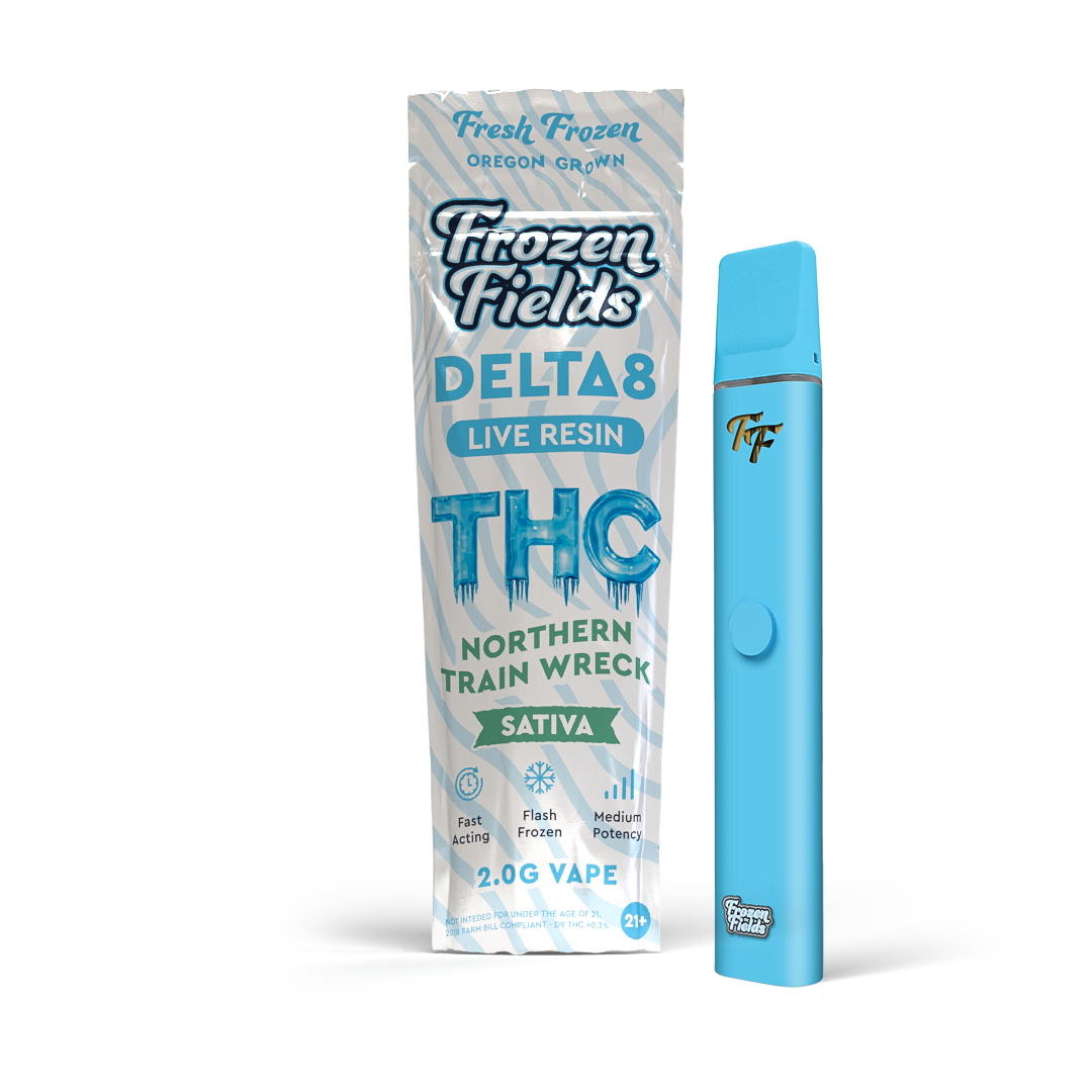 Frozen Fields DELTA-8 THC Live Resin - 2g Disposable