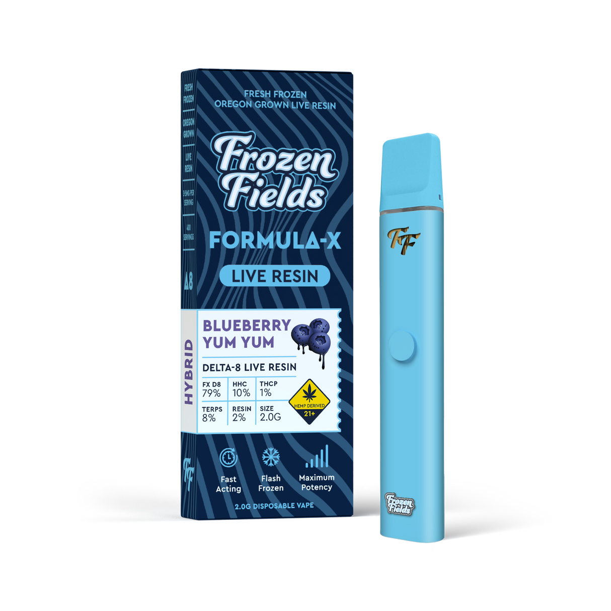 Frozen Fields Formula-X Disposable Device - 2g/2000mg