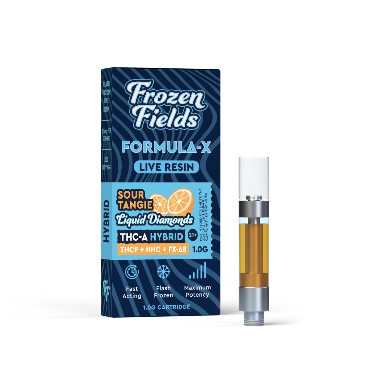 Frozen Fields Formula-X THC-A Liquid Diamonds - 1G Cartridge