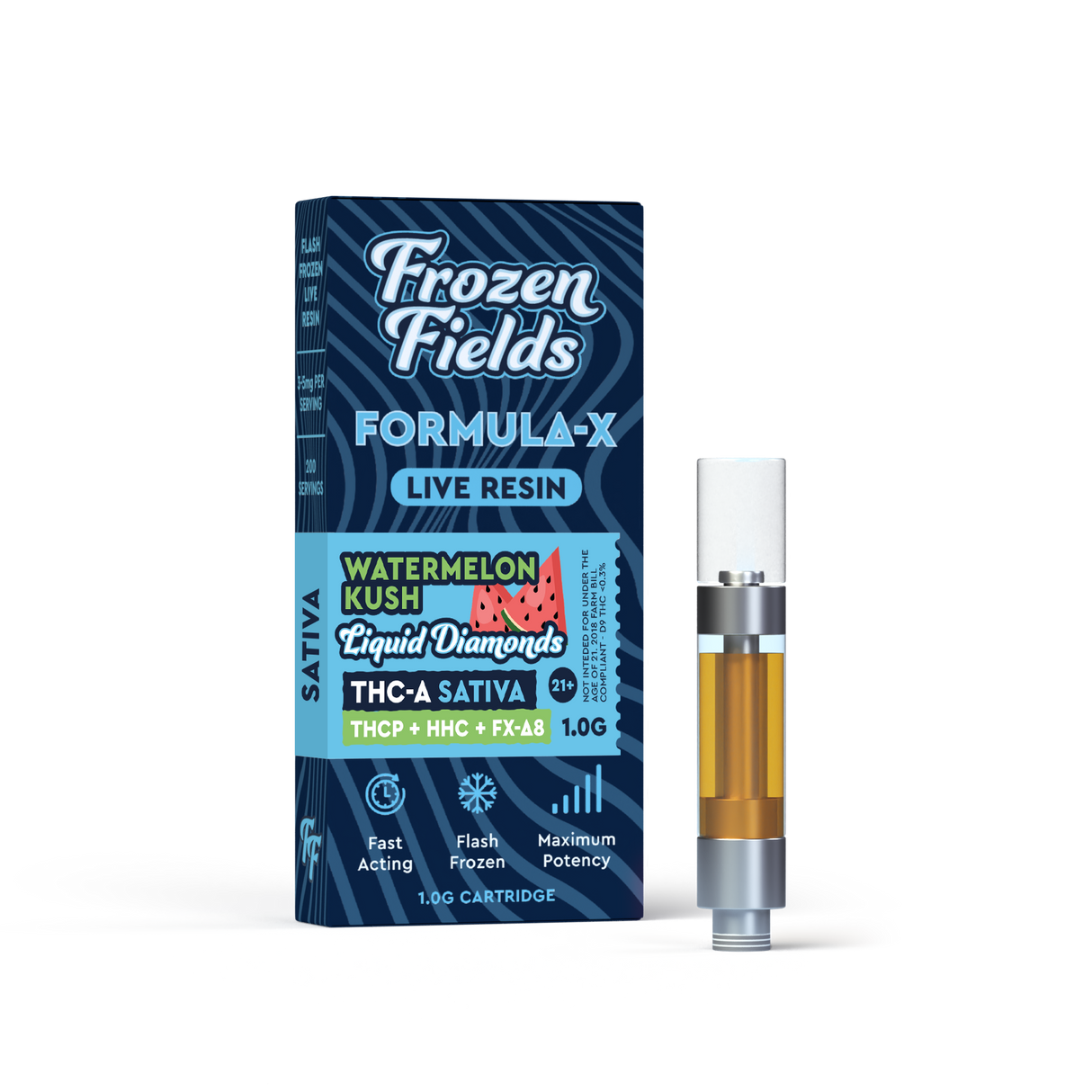 Frozen Fields Formula-X THC-A Liquid Diamonds - 1G Cartridge
