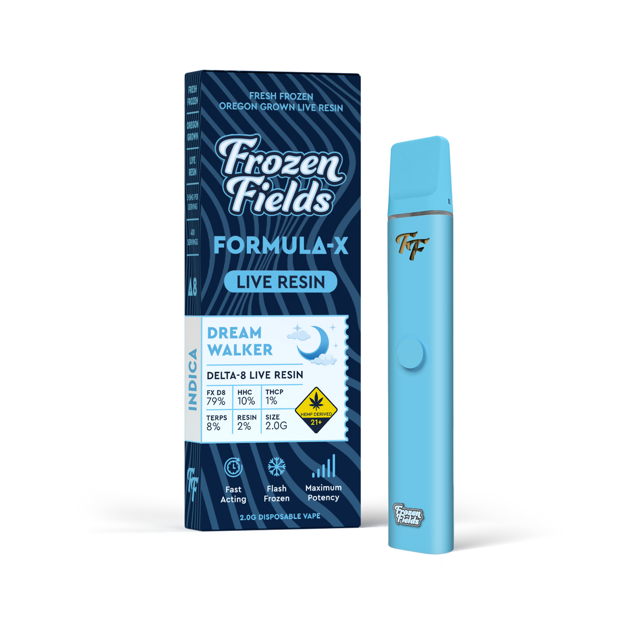 Frozen Fields Formula-X Disposable Device - 2g/2000mg