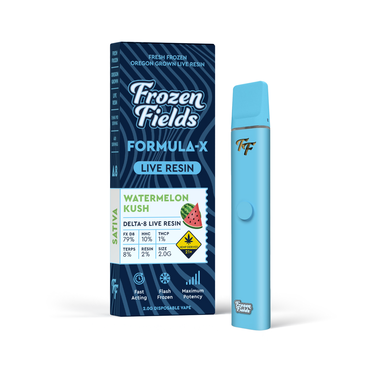 Frozen Fields Formula-X Disposable Device - 2g/2000mg