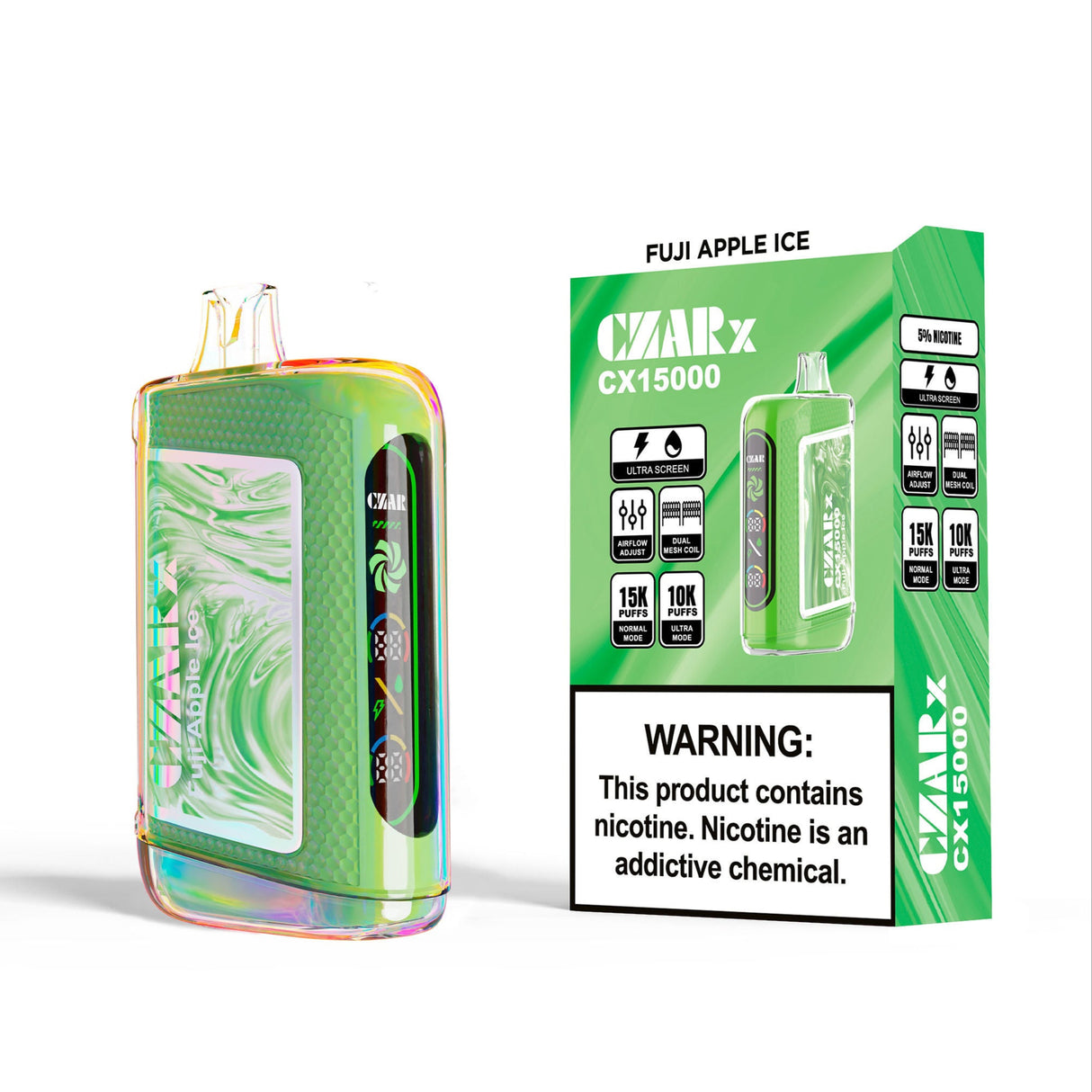 CZAR CX15000 CX15K Disposable Device – 15000 Puffs