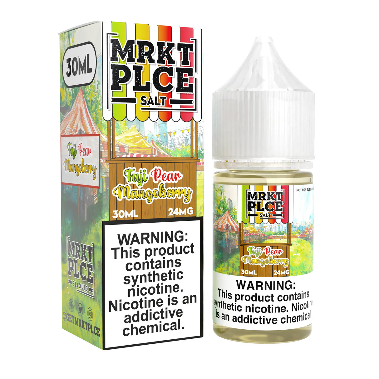 MRKTPLCE SALT - Fuji Pear Mangoberry - 30ML E-Liquid
