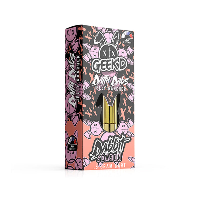 GEEK'D Dabbit THCA + 20X THCP Cartridge 0.5 Gram
