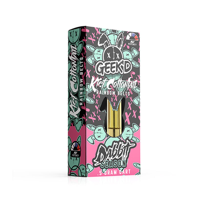 GEEK'D Dabbit THCA + 20X THCP Cartridge 0.5 Gram