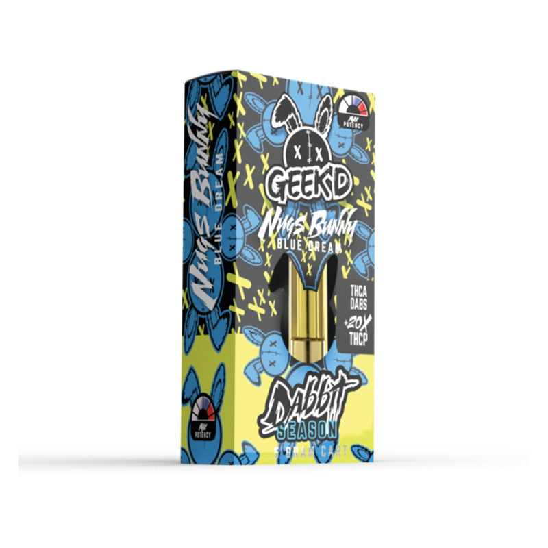 GEEK'D Dabbit THCA + 20X THCP Cartridge 0.5 Gram