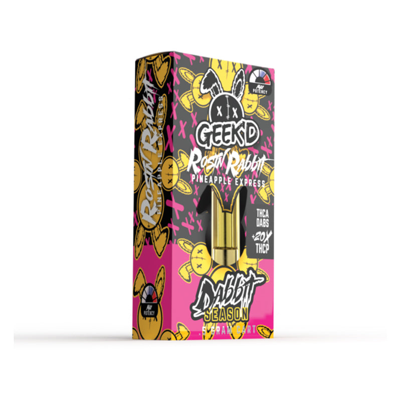 GEEK'D Dabbit THCA + 20X THCP Cartridge 0.5 Gram